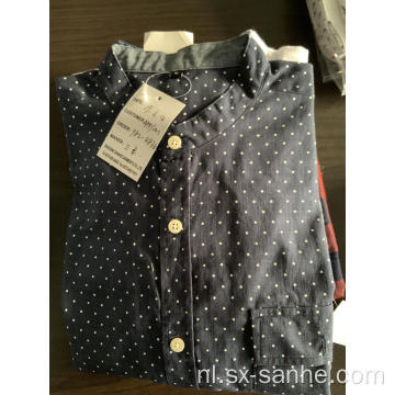100% Premium Katoenen Shirt Custom Print Heren Shirt